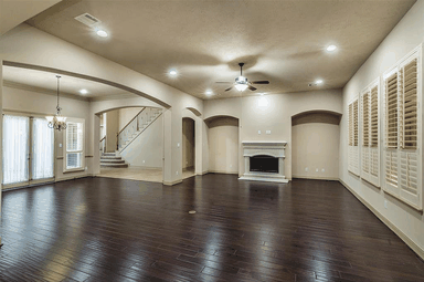 Room 451 empty to staged