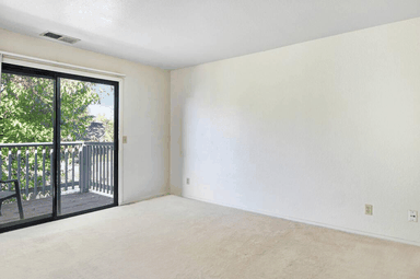 Room 456 empty to staged